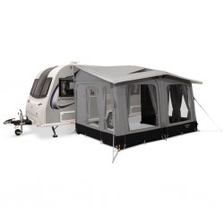 Dometic Club Air Tour 260 S fortelt med luftkanaler.
