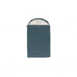Outwell Camper Lux Double: En varm dobbel sovepose for camping med bomullsfor, noe som gir en varmere og mer behagelig følelse.