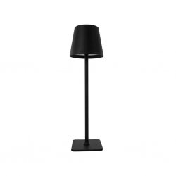 Batteridrevet bordlampe for campingvogn og telt. Lades via USB.