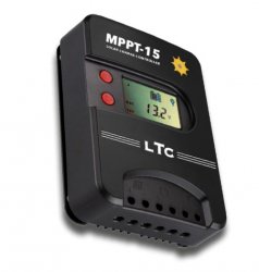 LTC Solpanelregulator MPPT 15AMP Med Display