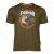 Skön t-shirt från Pinewood i 100 % bomull, perfekt för camping och friluftsliv.