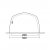 Mått för dörren på Outwell Ashwood 5 familjetält