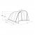 Måttskiss för Outwell Sunhill 5 Air familjetält