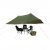 Tarpen rymmer både bord och stolar.