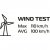Robens Aster 3 Pro kuppeltelt er testet for vind opp til 110 km/t.