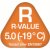 R-värde 5,0 (-19°C)