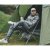 Lett stol med høy sittehøyde, for camping og friluftsliv.