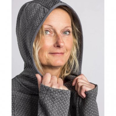 Pinewood Everyday Travel Hoodie Dame - Gråmelert
