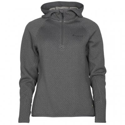 Pinewood Everyday Travel Hoodie Dam - Gråmelerad