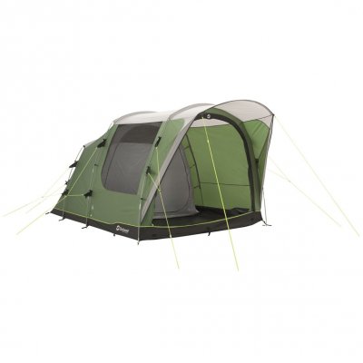 Outwell Franklin 3 är ett familjetält för paret eller den mindre familjen med ståhöjd, stora fönster och regnskyddad ingång.