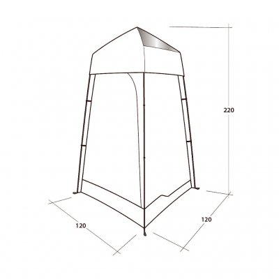 Dimensjonstegning Outwell Seahaven