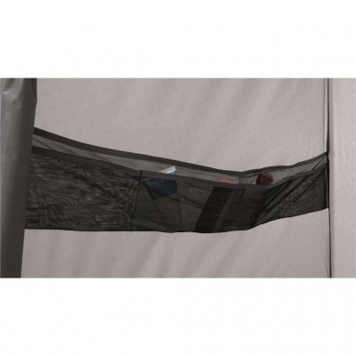 Oppbevaringslomme på siden av teltet.