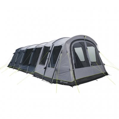 Stäng ingångarna på tältförlängningen så får man ett extra rum.