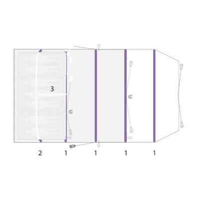 Outwell Wood Lake 7 Air TC Familietelt (Utsolgt)