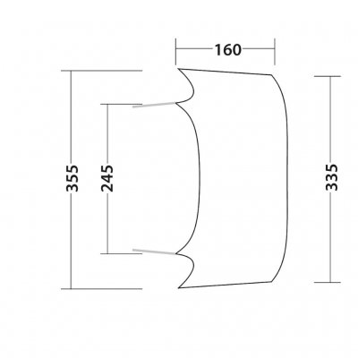 Outwell Universal Connector Luftskjerm