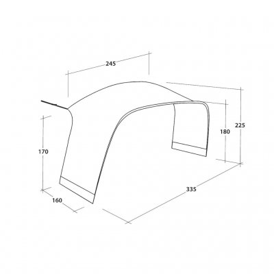 Outwell Universal Connector Luftskjerm