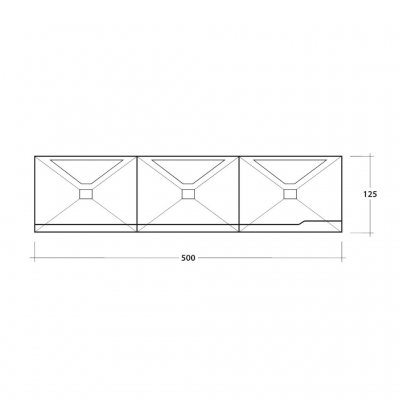Dimensjoner for Outwell Parton frontrute