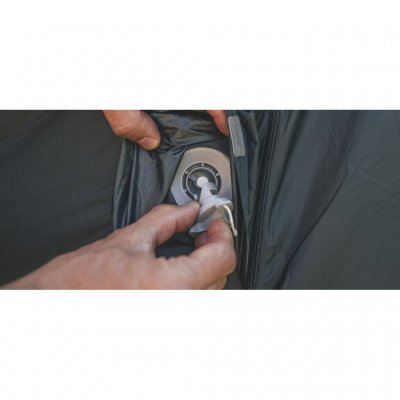 Takket være Rigid Air System kan teltet settes opp raskt og enkelt