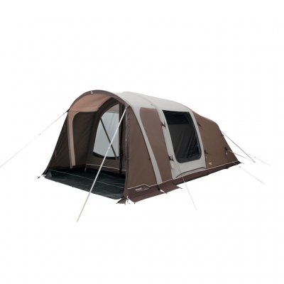 Outwell Nashville 5 Air TC med åpen front som skaper en solbeskyttet inngang