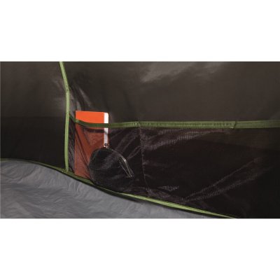 Förvaringsfickor i sovkabinen på Easy Camp Palmdale 400.