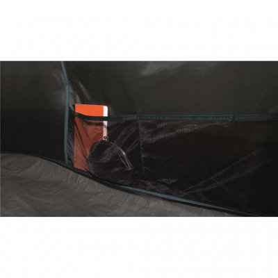 Förvaringsfickor i sovkabinen på Easy Camp Palmdale 500.