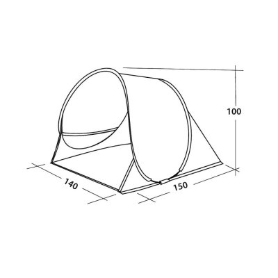Måttskiss Oceanic strandskydd