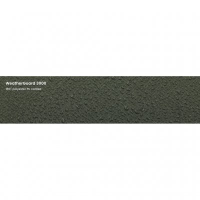 Teltduk laget av WeatherGuard 3000 polyester med PFC-fri vannavstøtende og teipede sømmer som tåler regn og vind godt.