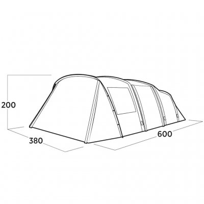 Målskisse for Easy Camp Kullen 6 Air