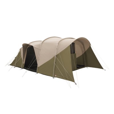 Robens Eagle Rock TC 6+2XP med ena sidan av dörren fram öppen.