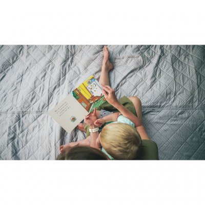 Mykt vevd teltteppe til familieteltetOutwell Cozy Carpet Rockwell 4-