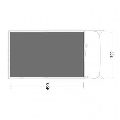 Footprint/golvskydd till ditt Outwell Florida 5 Air Familjetält