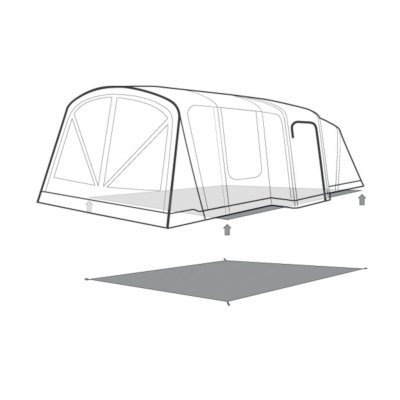 Fotavtrykk/gulvbeskyttelse for ditt Outwell Montana 6 Air familietelt