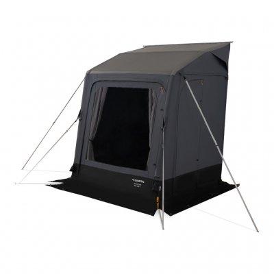 Dometic Winter AIR PVC 180 S med lukkede dører og gardiner.