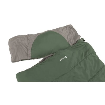 Avtagbar kudde på Outwell Contour Lux XL Campingsovsäck.