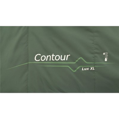 Sida med mer isolering för användning under kalla nätter på Outwell Contour Lux XL campingsovsäck.