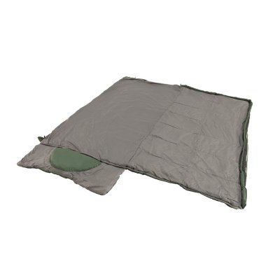 Öppna dragkedjan helt och använd Outwell Contour Lux XL som ett täcke.