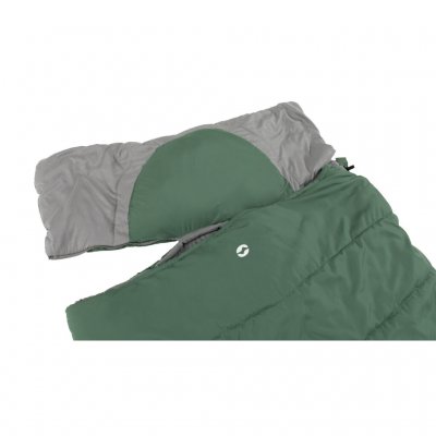 Avtagbar kudde på Outwell Contour Lux XL Campingsovsäck.