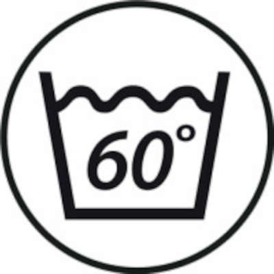 Kan vaskes på 60 °C.
