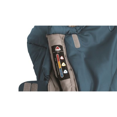 Temperaturmarkering för 2-säsongers sovsäcken Robens Spire I.