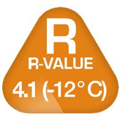 R-värde på 4,1 (-12°C)