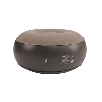 Hendig fotskammel som enkelt blåses opp.