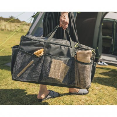 Praktiske håndtak forenkler transporten.