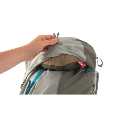 Hammocken tar liten plats i ryggsäcken.