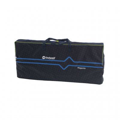 Demonteras till en liten packstorlek och förflyttas enkelt med den medföljande bärväskan