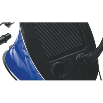 För uppblåsning och tömning