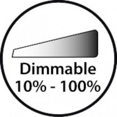 Dimbar lampe for campingferien.