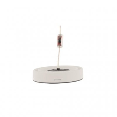 Lampan har liten packstorlek och fungerar ihopvikt