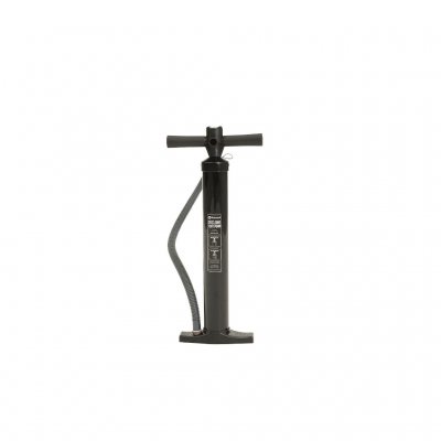 Outwell Cyclone Tältpump med slang fäst i fotstödet.