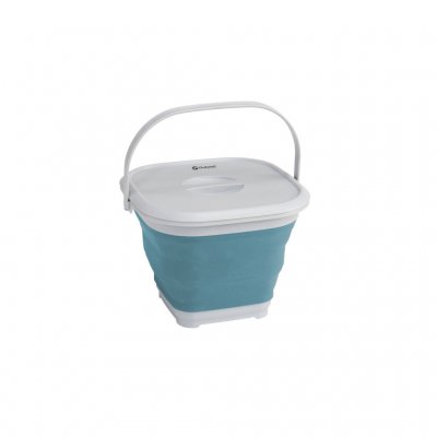 Hopfällbar hink från Outwell, smidig att ta med och perfekt för campingen.