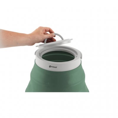 Smart skruvlock för enkel påfyllning.